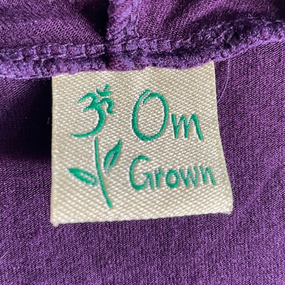EUC Om Grown Arwen Top in Purple Size S/M - Picture 4 of 5